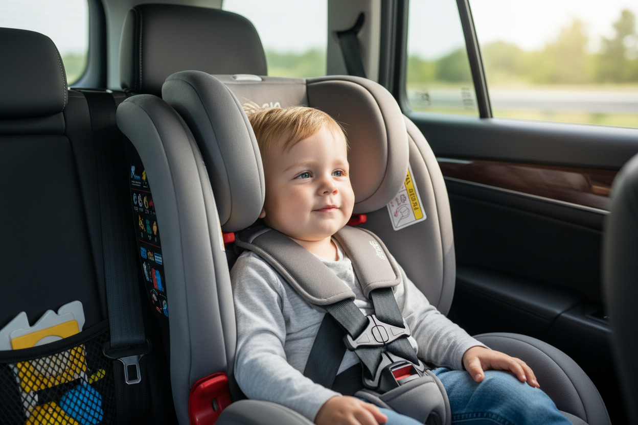 child in seat belt
